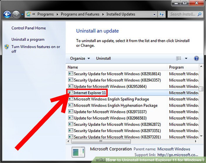 Cannot Install Internet Explorer 11 On Windows 7 Sp1